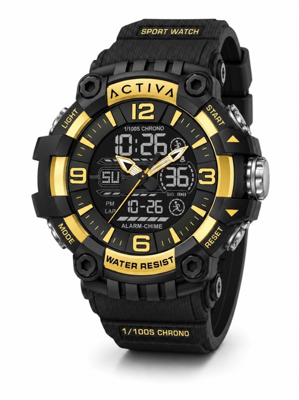 ACW8089-003 Activa Ardus X Invicta Digital Men’s Watch - 58mm, Black